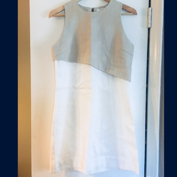 poshmark linen dress